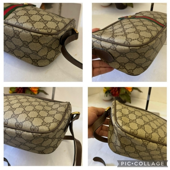 GUCCI Ophidia GG Canvas Small Camera Bag - Picture 8 of 14